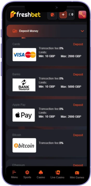 Freshbetloginapp qualifying deposit